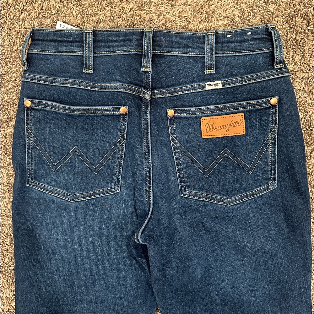 WRANGLER Western Westward High Rise Bootcut Denim Jeans - Picture 9 of 11